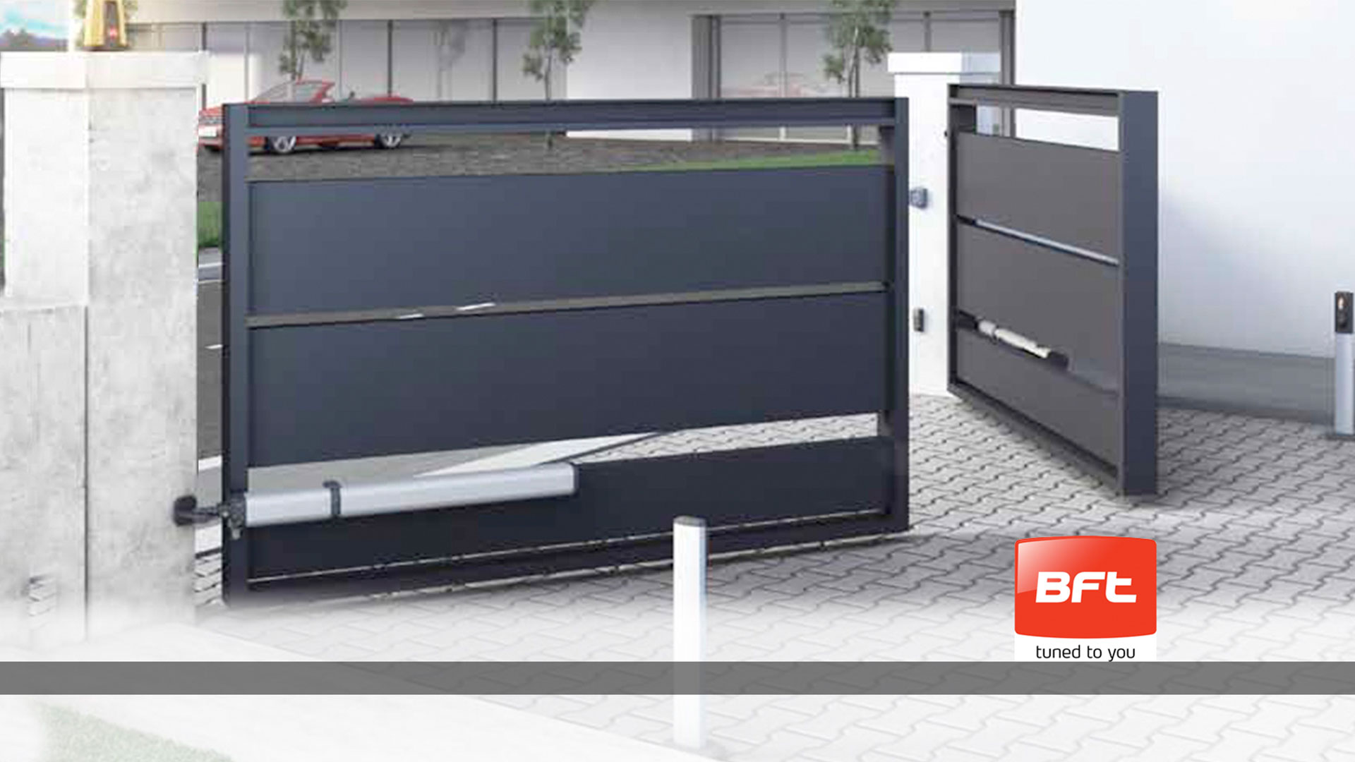 Распашные ворота BFT