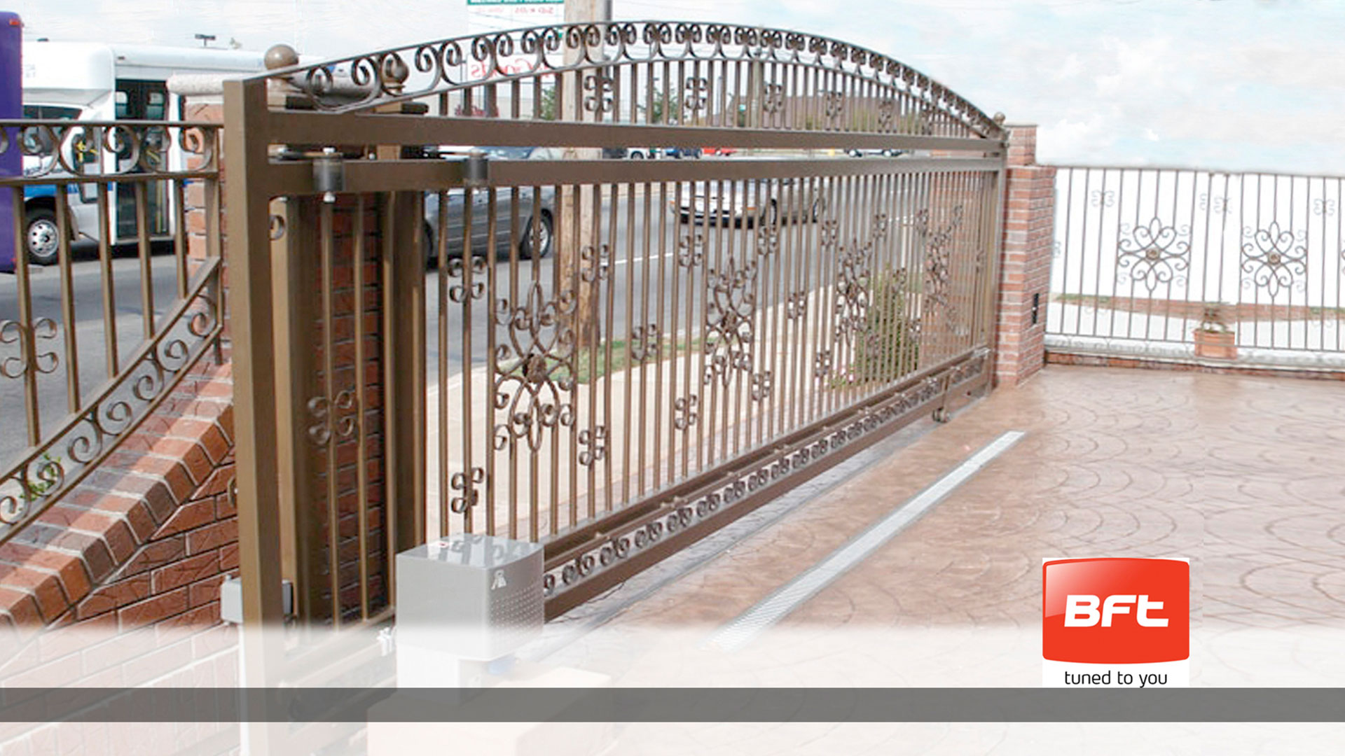 Раздвижные ворота BFT