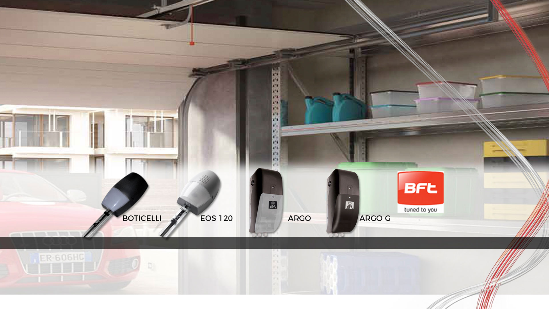 Автоматизация гаражных ворот BFT