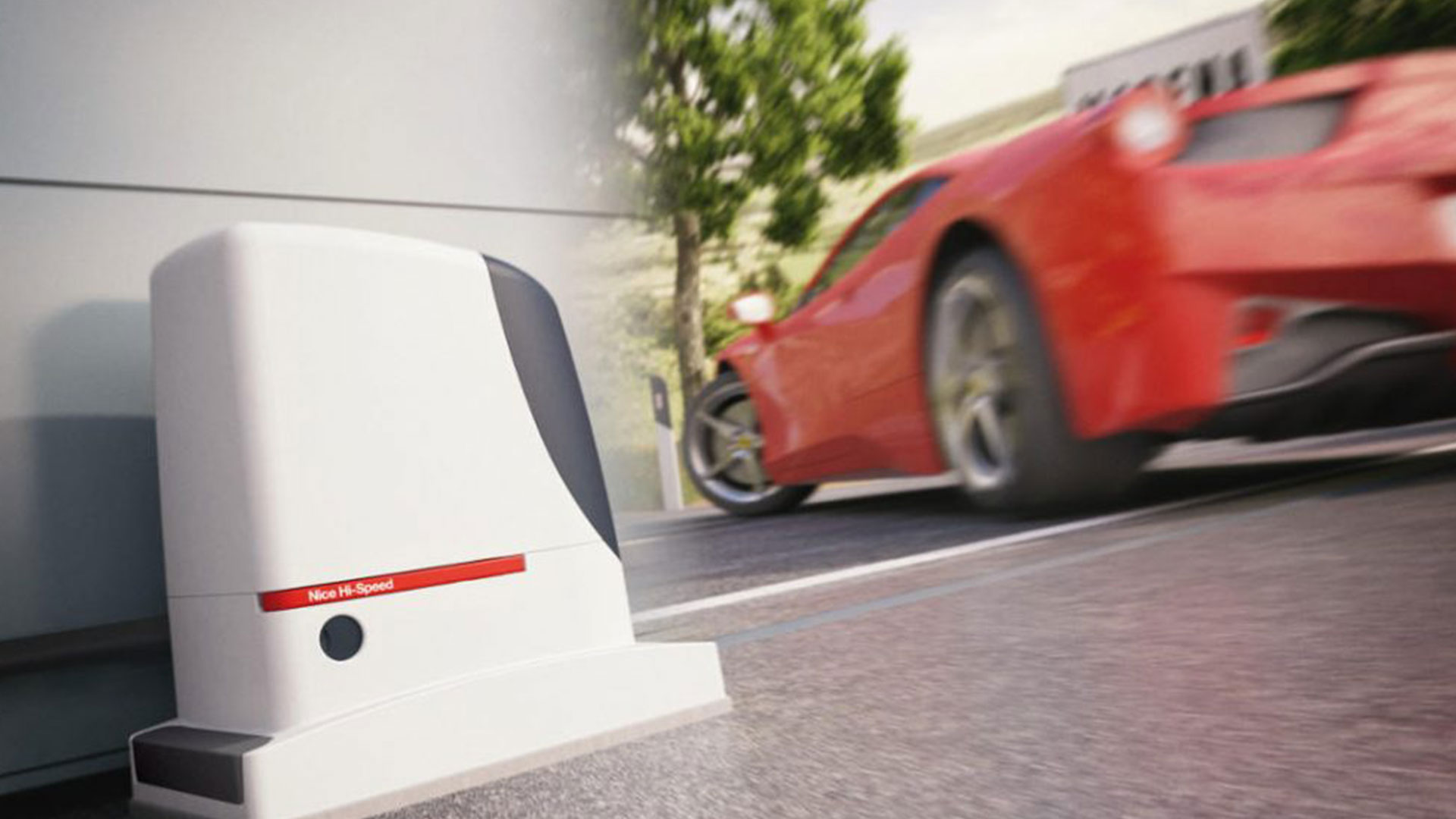 Механизм для раздвижных ворот NICE