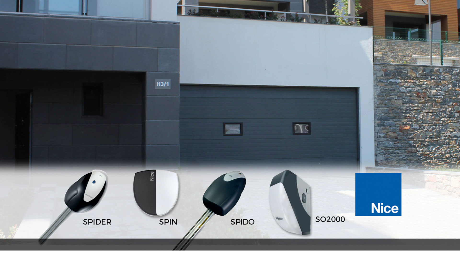 Автоматизация гаражных ворот NICE