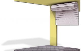 Спиральные двери Rool Высота перемычки