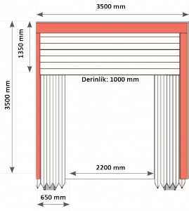 Размеры надувной погрузочной платформы